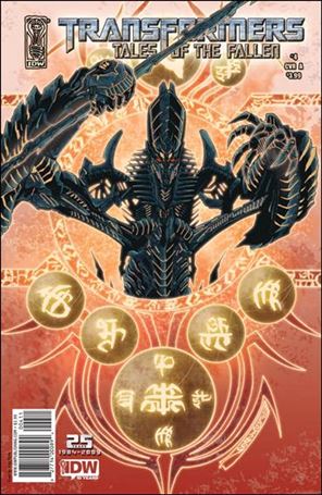 Transformers: Tales of the Fallen issue 4 Alex Milne Cover