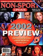 Non-Sport Update (2002) issue 1 Polybagged w/ Promo Cards