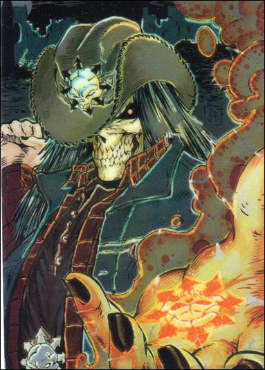 Evil Ernie Series II Chromium: Glow in the Dark (Base Set) card 92 Bedlam