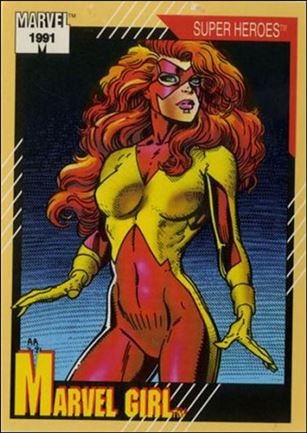 Marvel Universe: Series 2 (Base Set) card 4 Marvel Girl