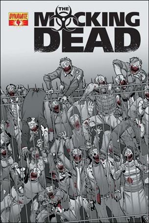 Mocking Dead issue 4-B Max Dunbar Subscription Cover