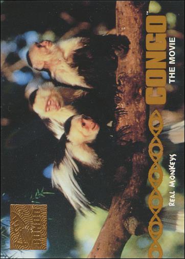 Congo: The Movie (Base Set) card 86 Real Monkeys