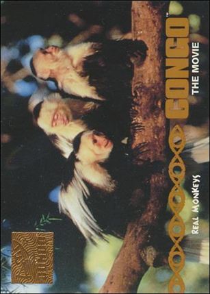 Congo: The Movie (Base Set) card 86 Real Monkeys