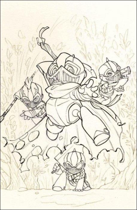 Canto II: The Hollow Men issue 1-F Peach Momoko El Rey / Gotham Central Sketch Cover