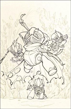 Canto II: The Hollow Men issue 1-F Peach Momoko El Rey / Gotham Central Sketch Cover