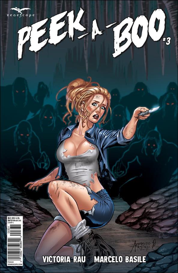 Peek-A-Boo issue 3-C Alfredo Reyes Cover