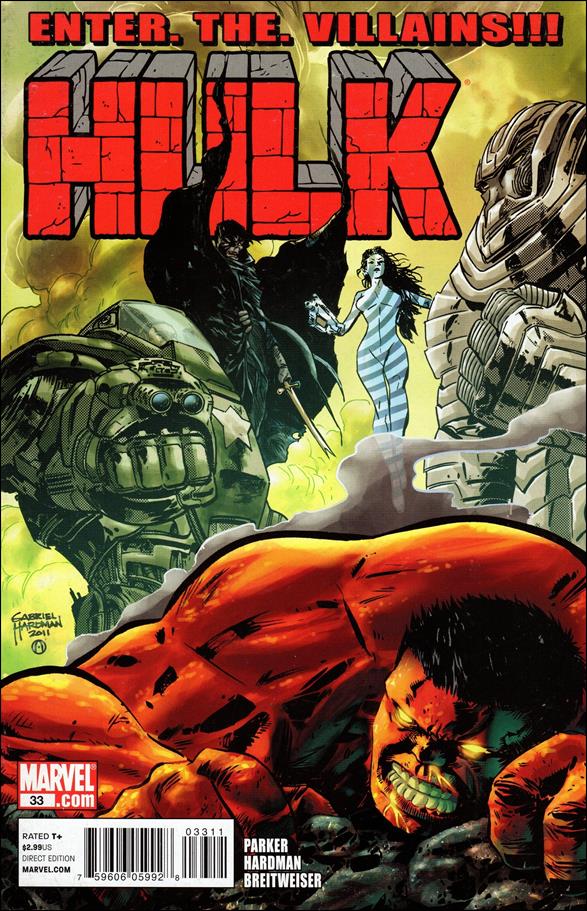 Hulk (2008)  issue 33 Gabriel Hardman Cover