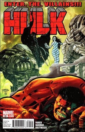 Hulk (2008)  issue 33 Gabriel Hardman Cover