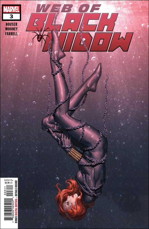 Web of Black Widow issue 3 Jung-Geun Yoon Cover