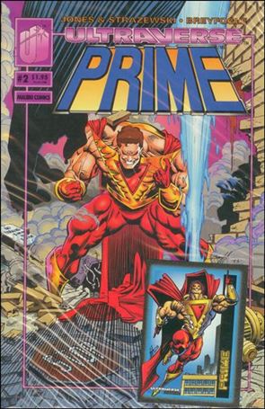 Prime (1993) issue 2 Polybagged with Trading Card