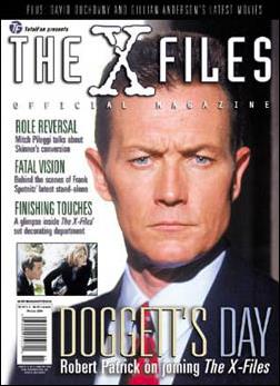 Official X-Files Magazine Volume 2 issue 4-B John Doggett Cover