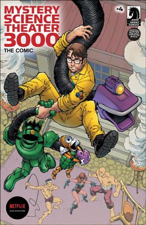 Mystery Science Theater 3000 issue 4 Todd Nauck Cover