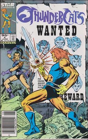 ThunderCats (1985) issue 4-B Canadian Price Cover