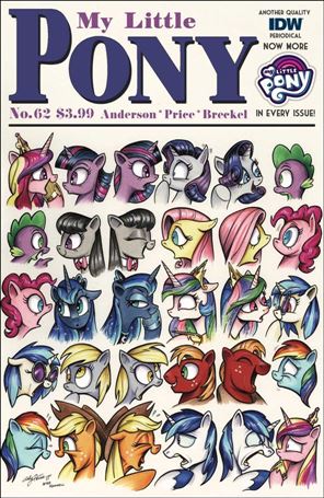 My Little Pony: Friendship is Magic issue 62 Andy Price Cover