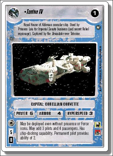 Star Wars: A New Hope Revised (Base Set) card 150 Tantive IV