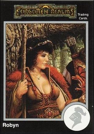 TSR 1991 Trading Cards Premier Edition Factory Set (Base Set) card 6 Forgotten Realms - Robyn