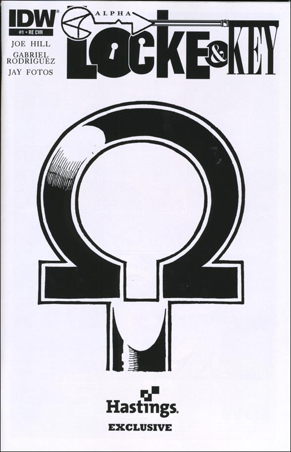 Locke & Key: Alpha issue 1-H Hastings Omega Key Cover