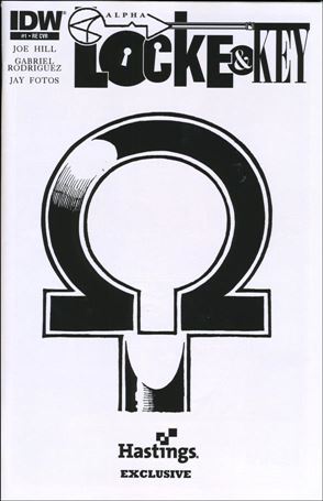 Locke & Key: Alpha issue 1-H Hastings Omega Key Cover