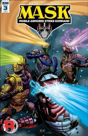 M.A.S.K.: Mobile Armored Strike Kommand issue 3-D Marcelo Ferreira 1:10 Cover