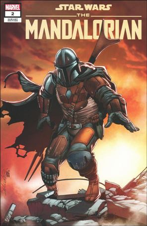 Star Wars: The Mandalorian issue 2-K Salvador Larroca 616 Comics/Bird City Comics Cover