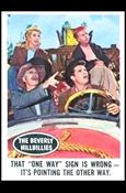 Beverly Hillbillies (Base Set) card 59 That One Way Sign is Wrong- It's Pointing 