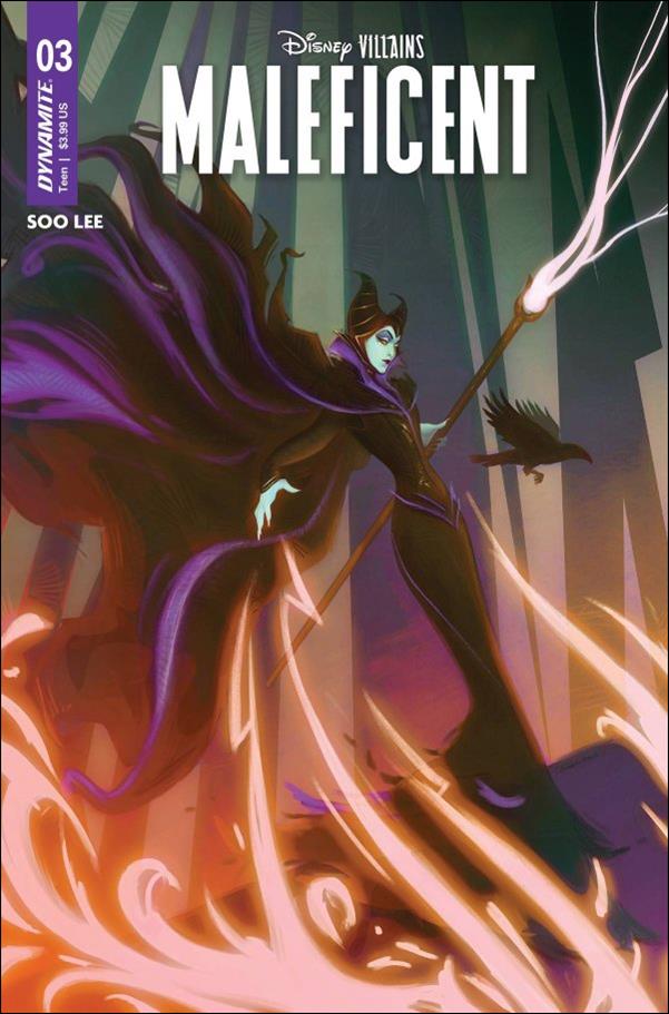 Disney Villains: Maleficent issue 3-D Rebeca Puebla Cover