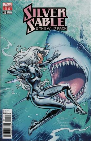 Silver Sable & The Wild Pack issue 36-C Ron Lim 1:xx Cover 