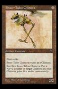 Magic the Gathering: Visions (Base Set) card 142 Brass-Talon Chimera