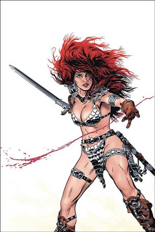 Red Sonja: Price of Blood issue 2-O Michael Golden Virgin Cover