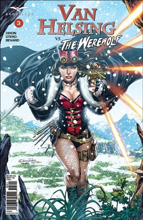 Van Helsing vs the Werewolf issue 3 Ediano Silva Cover