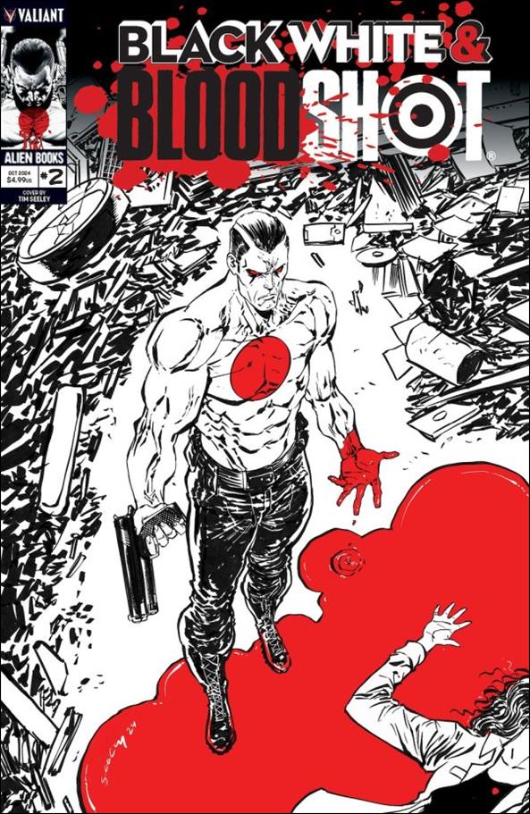 Black White & Bloodshot issue 2-C Tim Seeley Cover