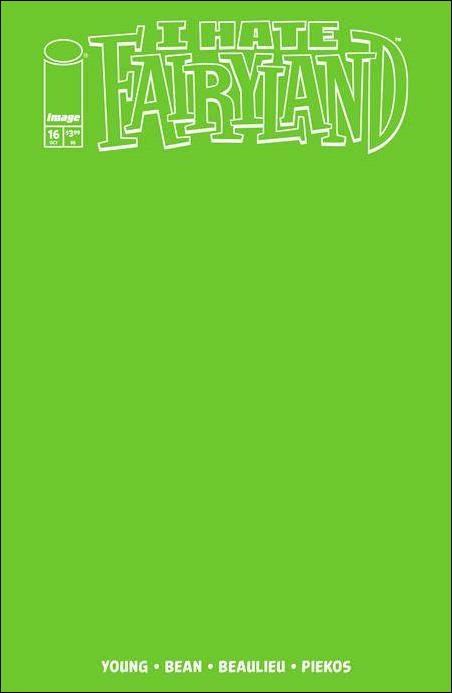 I Hate Fairyland (2022) issue 16-E Blank/Sketch Cover