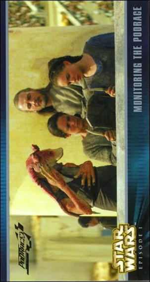 Star Wars: Episode I Widevision: Series 1 (Expansion Subset) card X-6 Monitoring the Podrace