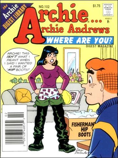 Archie…Archie Andrews, Where Are You Comics Digest Magazine issue 102