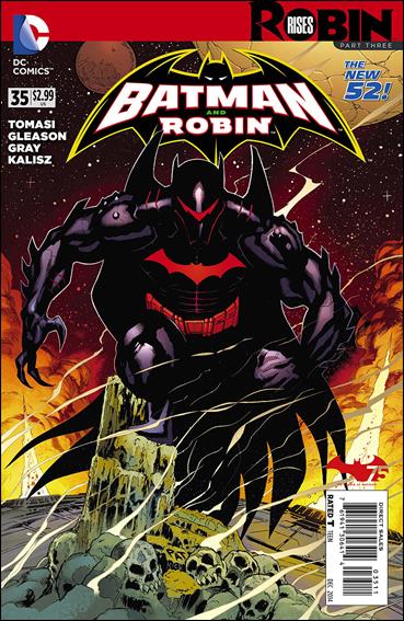Batman and Robin (2011) issue 35 Patrick Gleason Cover