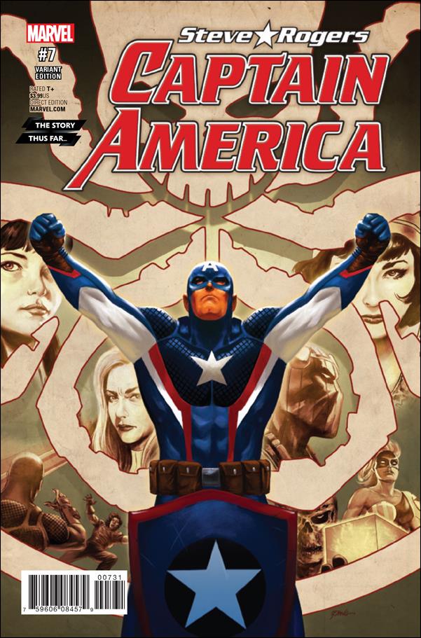 Captain America: Steve Rogers issue 7-C Steve Epting The Story Thus Far... Cover