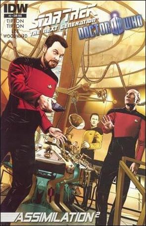 Star Trek: The Next Generation / Doctor Who: Assimilation2 issue 2-D Joe Corroney 1:25 Cover