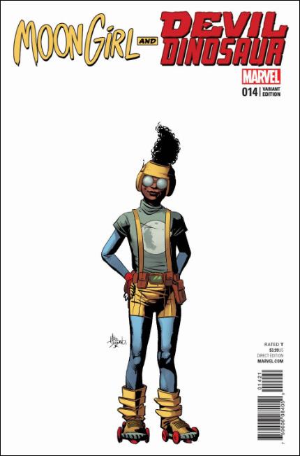 Moon Girl and Devil Dinosaur (2016) issue 14-B Mike Deodato Jr. Cover