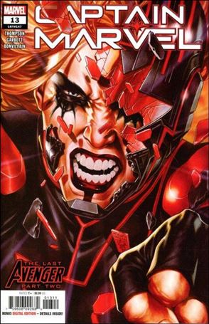 Captain Marvel (2019) issue 13 Mark Brooks Cover