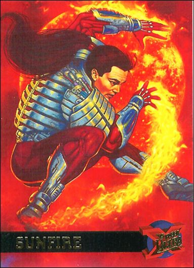 1995 Fleer Ultra X-Men (Base Set) card 49 Sunfire