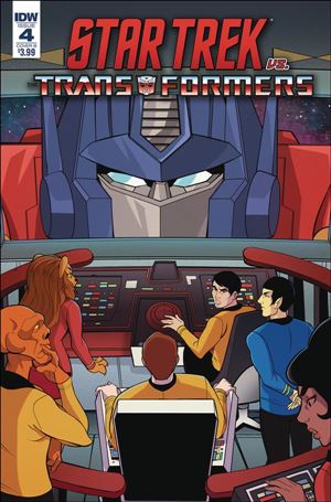 Star Trek vs Transformers issue 4-B Priscilla Tramantano Cover