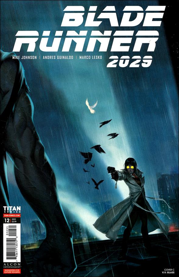 Blade Runner 2029 issue 12-C V.V. Glass Cover