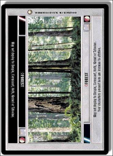 Star Wars: Special Edition Limited (Base Set) card 280 Forest