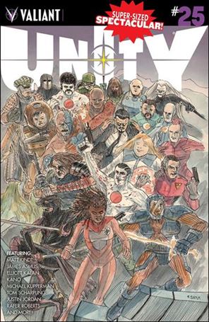 Unity (2013) issue 25-B Matt Kindt Cover