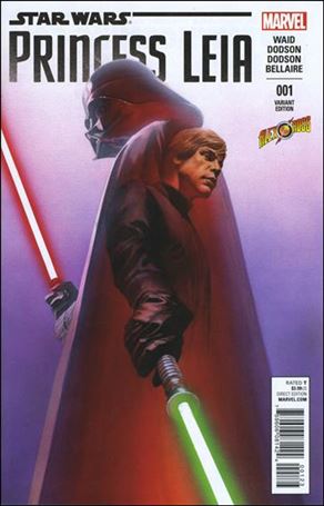 Princess Leia issue 1-L Alex Ross Store Cover