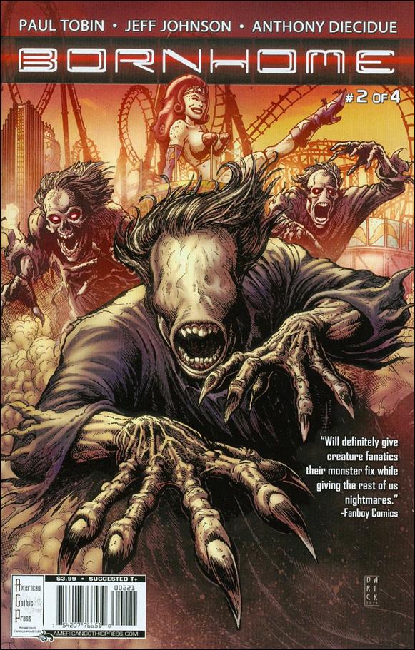 Bornhome issue 2-B Darick Robertson Cover