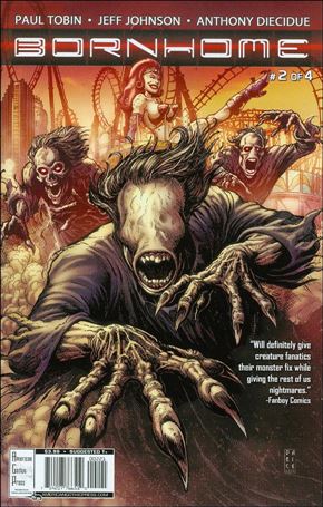 Bornhome issue 2-B Darick Robertson Cover
