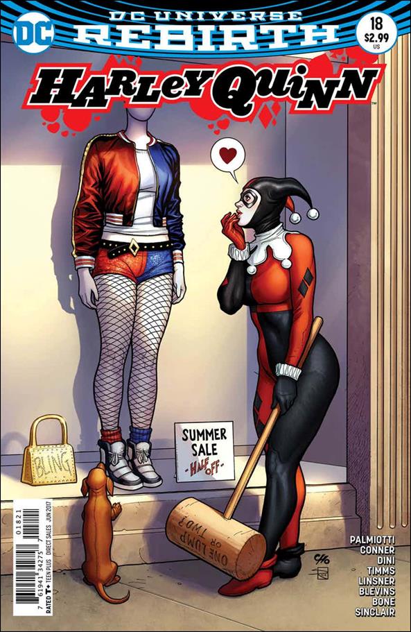 Harley Quinn (2016) issue 18-B Frank Cho Cover