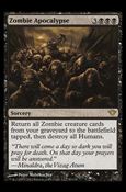 Magic the Gathering: Dark Ascension (Base Set) card 80 Zombie Apocalypse