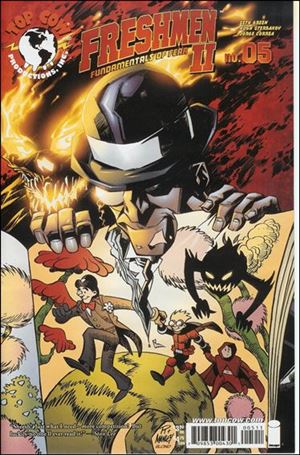 Freshmen (2006) issue 5 Phil Hester Cover